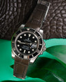 Bespoke Watch Strap in Juniper Green Alligator