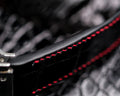 Bespoke Watch Strap in Black Crocodile