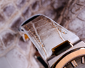 Bespoke Watch Strap in Natural Himalayan Crocodile