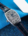 Bespoke Watch Strap in Navy Blue Crocodile