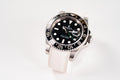 Solitaire Rubber straps in Snowy White for Rolex GMT-Master II 116710LN
