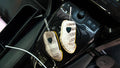 Bespoke Key Fob Cover in Natural Himalayan Crocodile