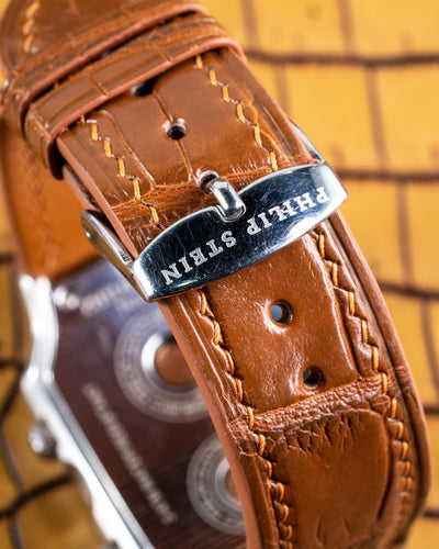 Bespoke Watch Strap in Chestnut Brown Alligator
