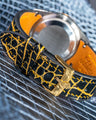 Bespoke Watch Strap in Black Gold Alligator
