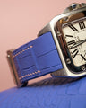Bespoke Watch Strap in Lavender Purple Alligator