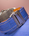 Bespoke Watch Strap in Lavender Purple Alligator