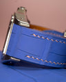 Bespoke Watch Strap in Lavender Purple Alligator
