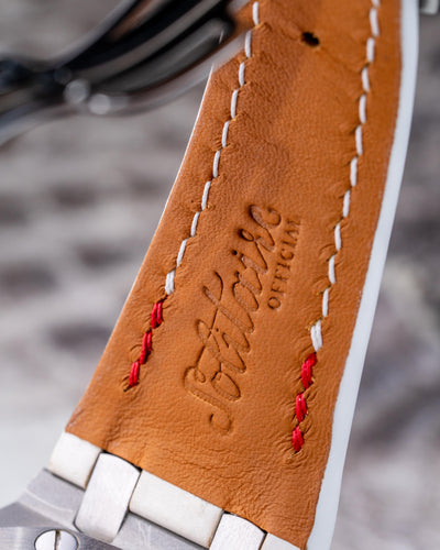 Bespoke Watch Strap in Natural Himalayan Crocodile