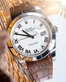 Bespoke Watch Strap in Chocolate Brown Crocodile