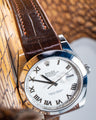 Bespoke Watch Strap in Chocolate Brown Crocodile