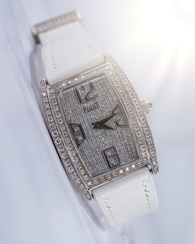 Bespoke Watch Strap in White Nappa