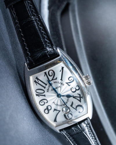 Bespoke Watch Strap in Black Crocodile