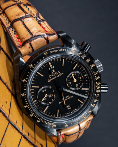 Bespoke Watch Strap in 2 Tone Chestnut Brown Crocodile