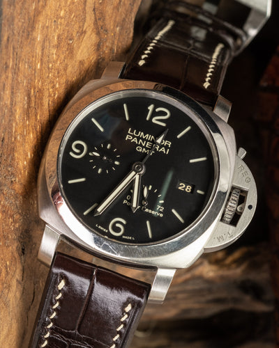 Bespoke Watch Strap in Chocolate Brown Crocodile