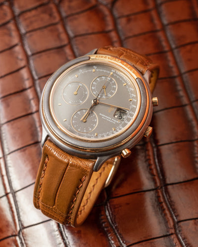 Bespoke Watch Strap in Chestnut Brown Alligator