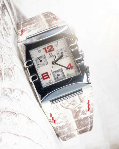 Bespoke Watch Strap in Natural Himalayan Crocodile