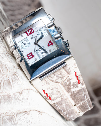 Bespoke Watch Strap in Natural Himalayan Crocodile