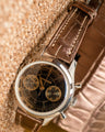 Bespoke Watch Strap in Rosegold Alligator
