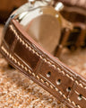 Bespoke Watch Strap in Rosegold Alligator