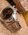 Bespoke Watch Strap in Rosegold Alligator