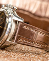 Bespoke Watch Strap in Rosegold Alligator