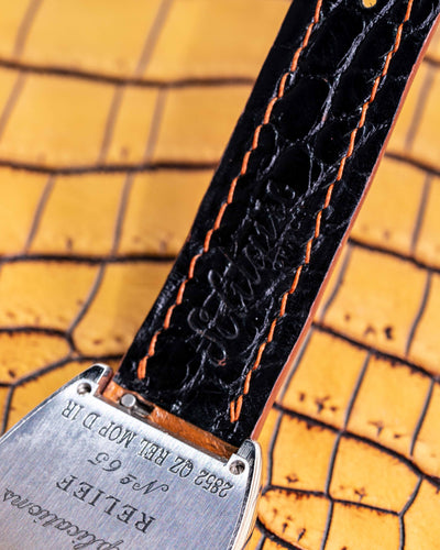 Bespoke Watch Strap in Chestnut Brown Alligator