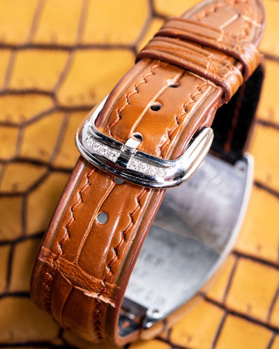 Bespoke Watch Strap in Chestnut Brown Alligator