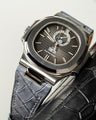 Bespoke Watch Strap in Ombre Dull Crocodile