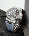 Bespoke Watch Strap in Ombre Dull Crocodile