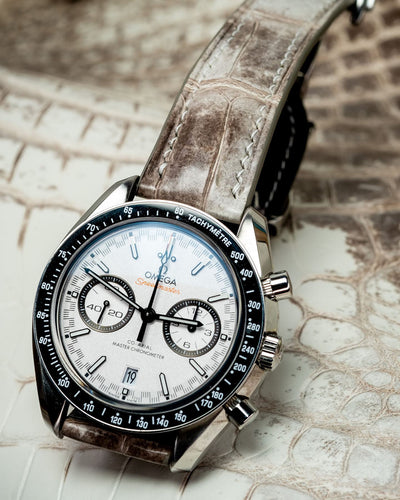 Bespoke Watch Strap in Natural Himalayan Crocodile