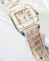 Bespoke Watch Strap in Natural Himalayan Crocodile