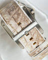 Bespoke Watch Strap in Natural Himalayan Crocodile