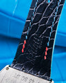 Bespoke Watch Strap in Miami Blue Crocodile