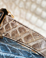 Bespoke Watch Strap in Natural Himalayan Crocodile