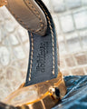 Bespoke Watch Strap in Natural Himalayan Crocodile