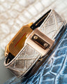 Bespoke Watch Strap in Natural Himalayan Crocodile