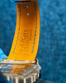 Bespoke Watch Strap in Icy Blue Alligator
