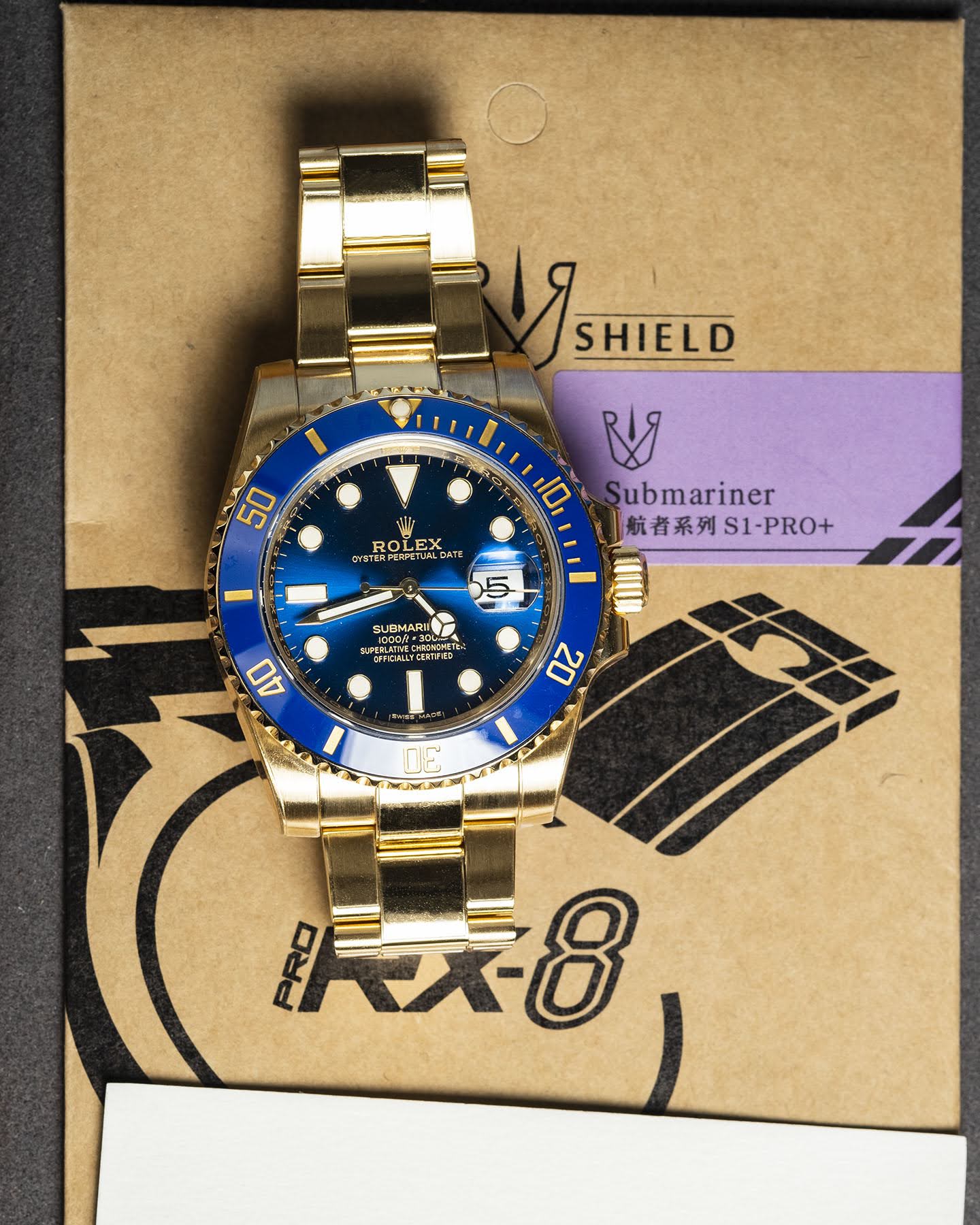 RX8 Protective Film for Rolex Submariner 40MM – Solitaire Official