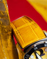 Bespoke Watch Strap in Yellow Crocodile