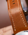 Bespoke Watch Strap in Golden Barenia