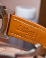 Bespoke Watch Strap in Golden Barenia
