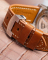 Bespoke Watch Strap in Golden Barenia