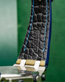 Bespoke Watch Strap in Pear Green Alligator