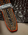 Bespoke Watch Strap in Black Crocodile