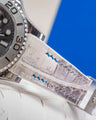 Bespoke Watch strap in Natural Himalayan Crocodile