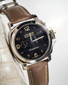 Bespoke Watch Strap in Etoupe Nappa