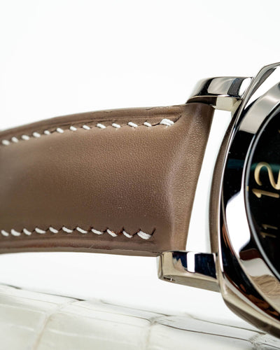 Bespoke Watch Strap in Etoupe Nappa
