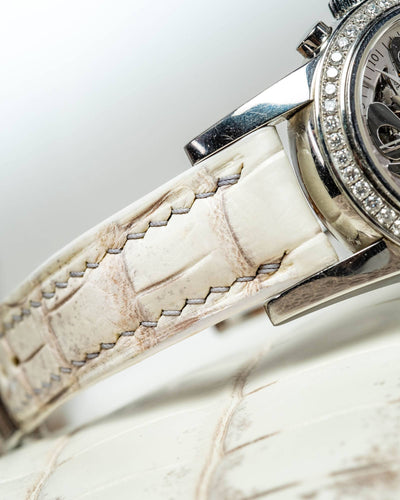Bespoke Watch Strap in Natural Himalayan Crocodile