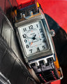 Bespoke Watch Strap in Black Crocodile