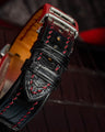 Bespoke Watch Strap in Black Crocodile